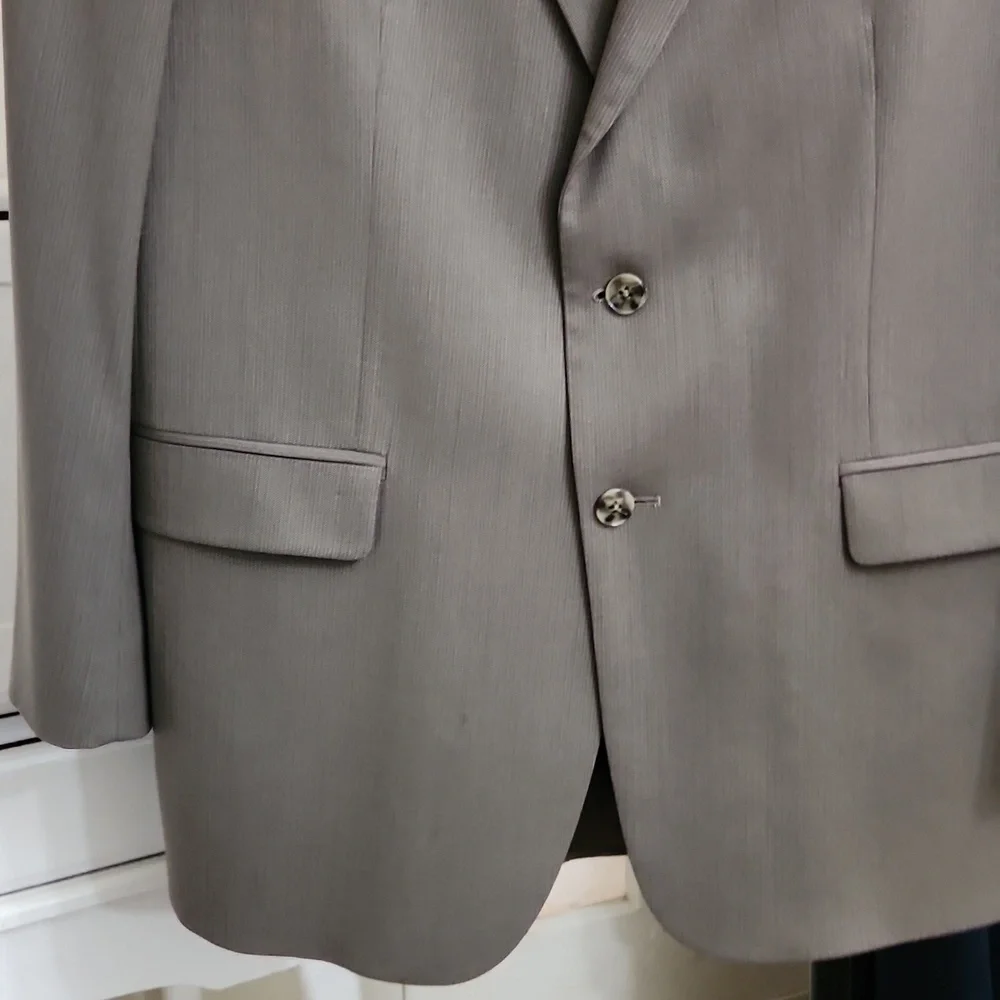 100%Wool Kenneth Cole Suite Blazer 44 / 38 Luxury Office Formal